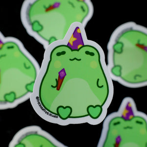 Wizard Pistachio Vinyl Sticker