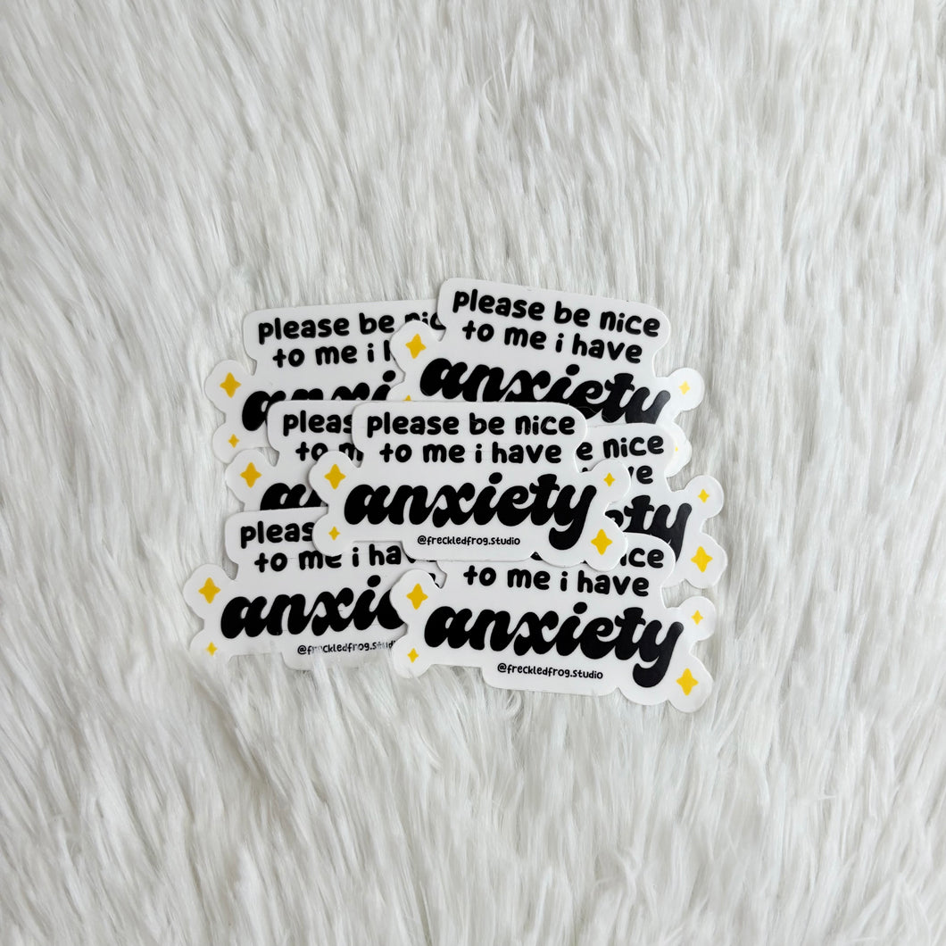 Anxiety Sticker