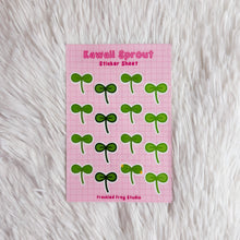Load image into Gallery viewer, Kawaii Sprout Sticker Sheet
