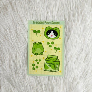 Green Sticker Sheet