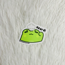 Load image into Gallery viewer, Heard Sticker
