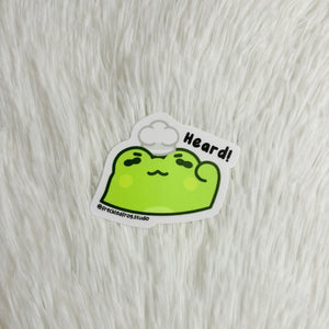 Heard Sticker