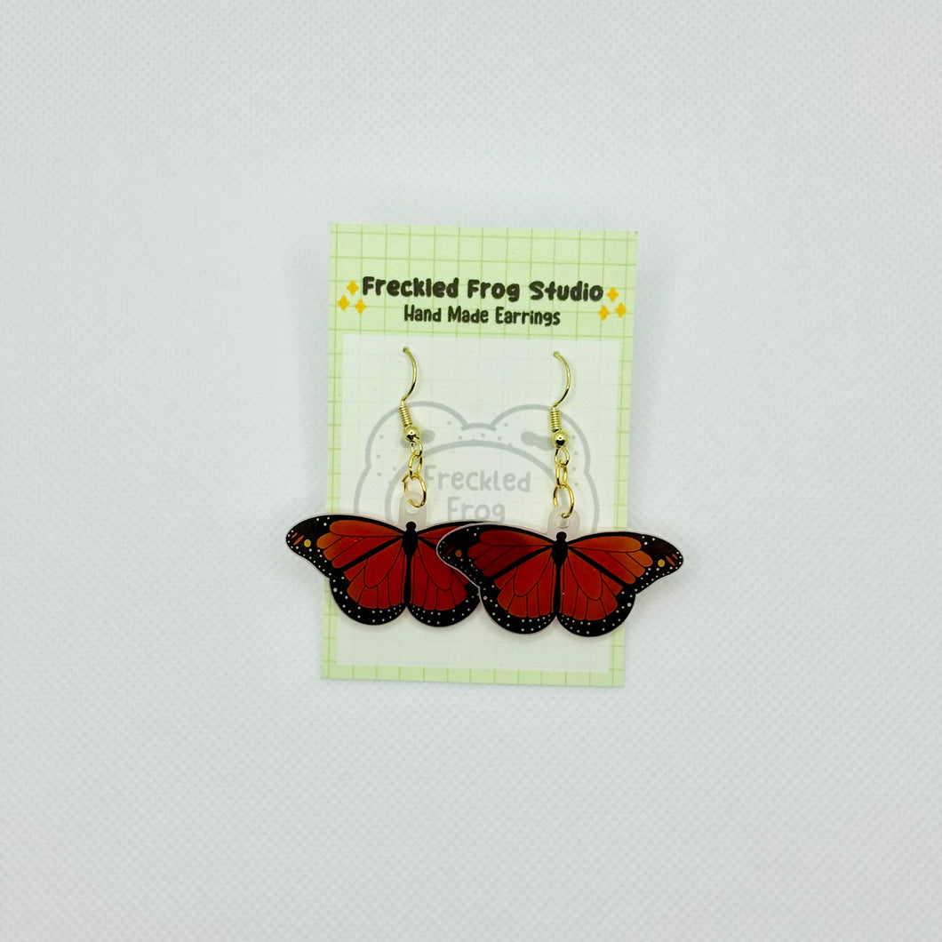 Monarch Butterfly Earrings