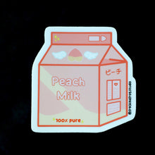 Load image into Gallery viewer, Peach Milk Vinyl Sticker
