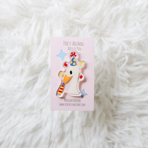 Party Animal Acrylic Pin