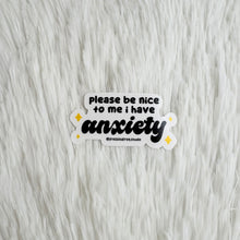 Load image into Gallery viewer, Anxiety Sticker
