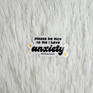 Anxiety Sticker