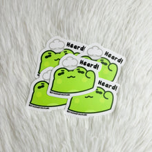 Load image into Gallery viewer, Heard Sticker
