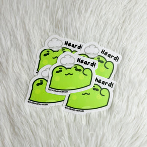 Heard Sticker