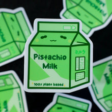 Load image into Gallery viewer, Pistachio Milk Vinyl Sticker
