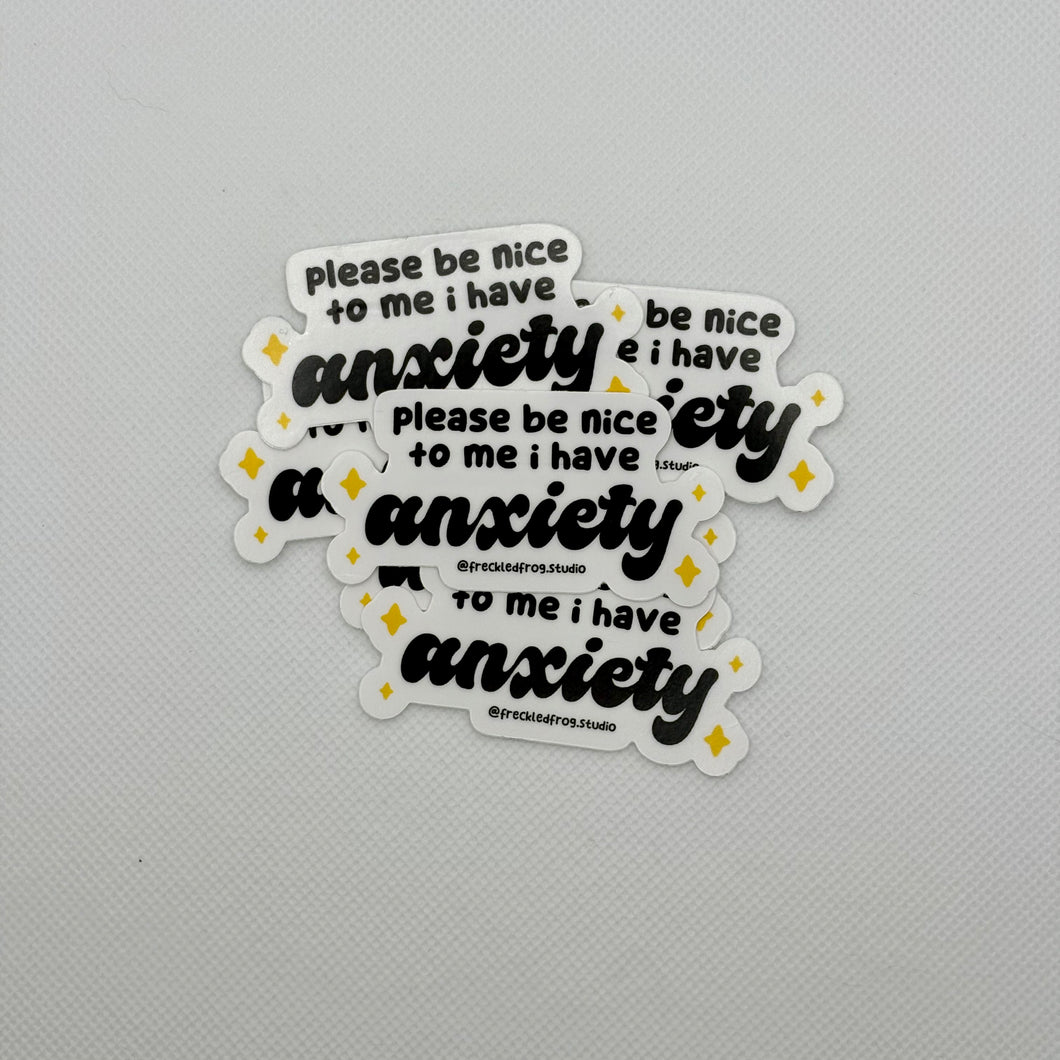 Anxiety Sticker